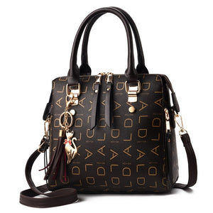 Vintage PU Leather Ladies