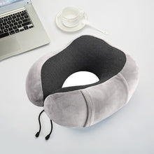 Load image into Gallery viewer, U Shaped Memory Foam Neck Pillows