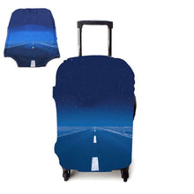 Load image into Gallery viewer, Thicker Blue City Luggage Travel Suitcase