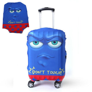 Thicker Blue City Luggage Travel Suitcase