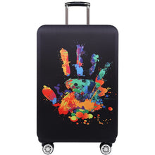 Load image into Gallery viewer, Thicker Blue City Luggage Travel Suitcase