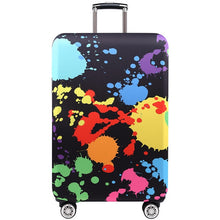 Load image into Gallery viewer, Thicker Blue City Luggage Travel Suitcase