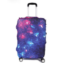 Load image into Gallery viewer, Thicker Blue City Luggage Travel Suitcase