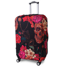 Load image into Gallery viewer, Thicker Blue City Luggage Travel Suitcase