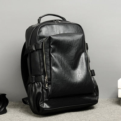 Vintage Laptop Leather Backpack