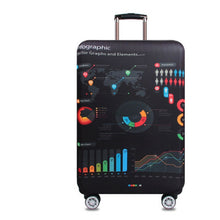 Load image into Gallery viewer, World Map Travel Luggage Suitcase