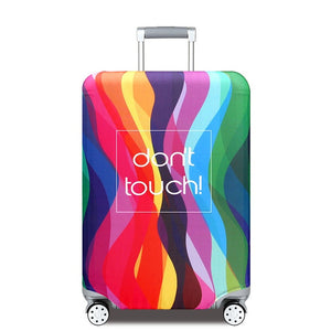 World Map Travel Luggage Suitcase