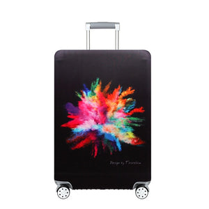 World Map Travel Luggage Suitcase