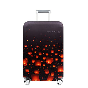 World Map Travel Luggage Suitcase