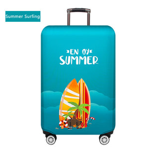 World Map Travel Luggage Suitcase