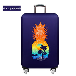 World Map Travel Luggage Suitcase