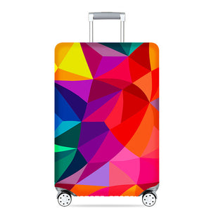 World Map Travel Luggage Suitcase